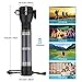 XREXS Solar Powered LED Car Flashlight Multi-Function Solar Escape Rescue Flashlight, USB Charger and Solar Charger, Portable Flashlight for Hiking, Camping, Traveling