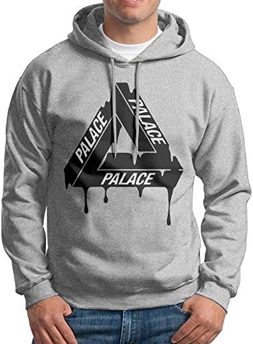 Hwsa Men's Spoof Palace Logo Fahion Hooded Sweatshirt Hoodie