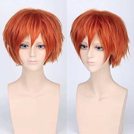 延期する ペンダント ジャンプ コスプレ ウィッグ オレンジ Theotherhydrogeneconomy Org