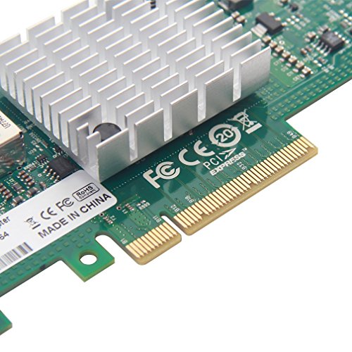 For Mellanox ConnectX-2 Chipset, 10GbE Converged Network Adapter (NIC), PCI-E X8, Single SFP+ Port, ipolex - Thumbnail 4