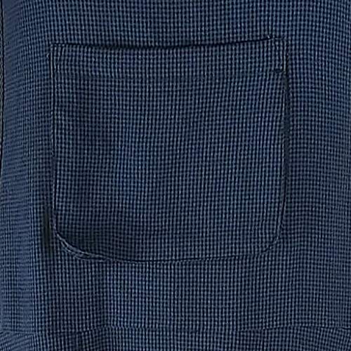 Jumpsuits for Women U Neck Romper Sleeveless Backless Side Pockets Sets Baggy Long Overalls (L, Blue) - Thumbnail 3