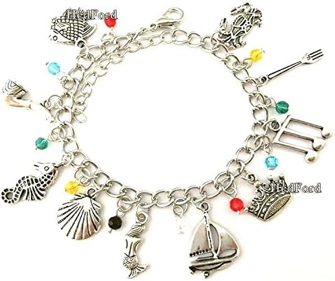 The Mermaid Themed Charm Bracelet
