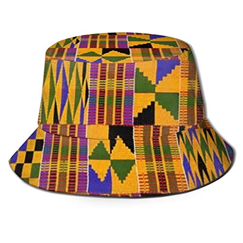 Mua Ghana Kente Cloth Bucket Hat Unisex Sun Hat Fisherman Packable