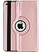 iPad Mini 4 Case, iPad Mini 4 Retina Case, BENTOBEN 360 Degree Rotating [Auto Sleep/Wake Feature] Faux Leather Kickstand Protective Smart Cover Case for Apple iPad Mini 4 Rose Gold