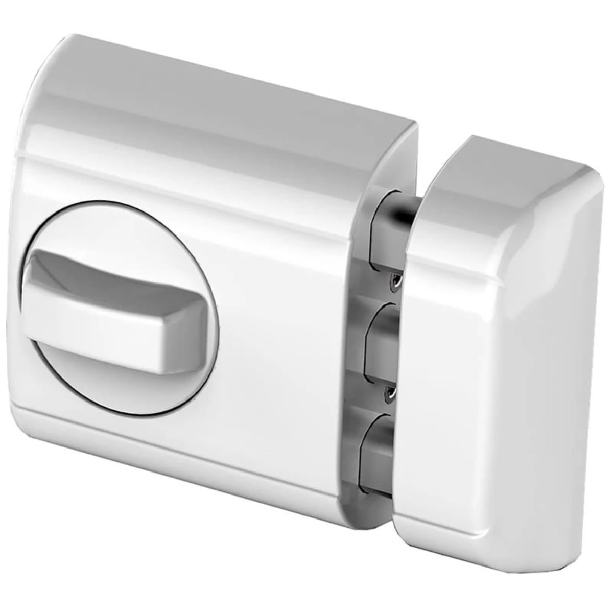 Lince Security Door Lock White Supra-Special for Aluminium and PVC Doors, 0