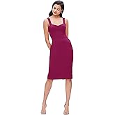 Dress The Population Womens Nicole Sweetheart Neck Bodycon Midi Dress