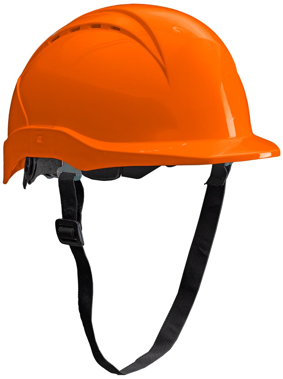 ACE Construction Helmet, Orange - EN 397 Approved, Adjustable Ventilation, Robust Protective Helmet for Industry & Construction - Model 102001