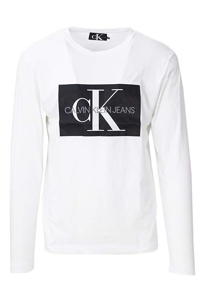 maglia maniche lunghe calvin klein