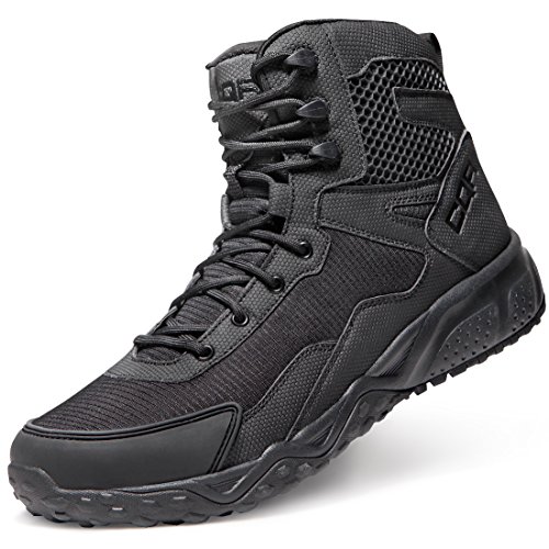 CQR Men's Military Tactical Boots, Lightweight 6 Inches Combat Boots, Durable EDC Outdoor Work