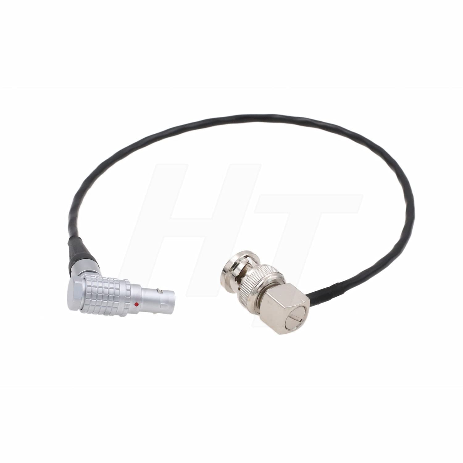 HangTon Right Angle BNC EXT 9 Pin Timecode Cable for RED V-RAPTOR KOMODO Camera 25CM — image 1