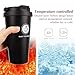 Coffee Travel Mug, Yeslike 17oz Stainless Steel Vacuum Insulated Tumbler with Lid, Coffee Cup Flask for Hot & Cold Drinks (Black) (Black 1)