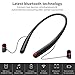 Bluetooth Headphones, BestOnly Wireless Neckband Headset Sweatproof Stereo Sound Earbuds with Mic-Black