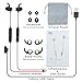 Active Noise Cancelling Bluetooth Headphones, Wireless Earbuds Sport Headsets with Microphone in Ear Magnetic Charging, 30dB Reduction with 10m Operating Range.