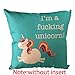 Do4U Square Cotton Linen Throw Cushion Pillow Cover Pillow Case 18 x18 inches (Sheep)