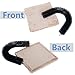 Favorite® Cat Self Grooming Arch/ Arch Cat Self Groomer with Square Fleece Base/ Cat Toy With Grooming Brush