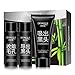 BIOAQUA Blackhead Acne Removal Activated Carbon Bamboo Charcoal Natural Plant Extracts 3 Steps Mask Set