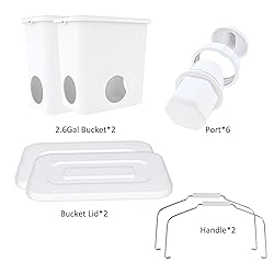 Automatic Chicken Feeder Set Hanging Chicken Feeder