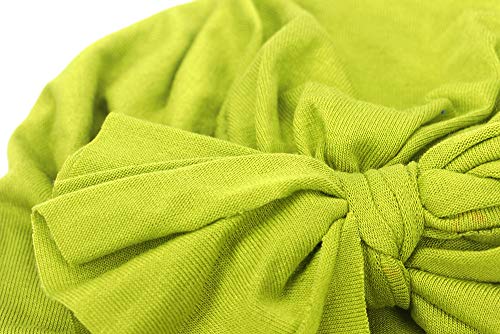 5pcs Newborn Baby Cotton Cloth Turban Toddler Rabbit Hospital Hat Ear Hat Kids Set Baby Cap (Huu14) - Thumbnail 6