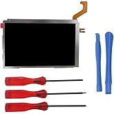 Vicue Upgraded Replacement Top Upper LCD Screen Display for Nintendo 3DS XL (Top/Upper）