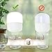 2 × VENSMILE Multi-function Rechargeable Camping Lanterns Bulb Indoor Led Emergency Light