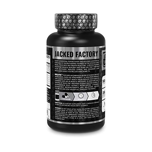 Build PM Night Time Muscle Builder & Sleep Aid Post Workout Recovery