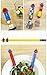 Oxford Block Brick Figure Flatware Spoon Fork Utensil Set Toddler Kids Children