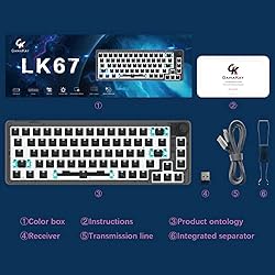 GK GAMAKAY LK67 RGB Modular DIY Mechanical