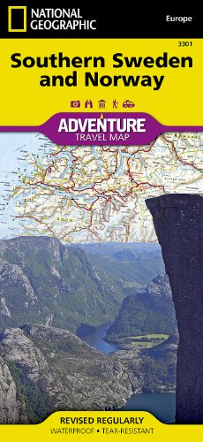 Download Southern Sweden and Norway (National Geographic Adventure Map)