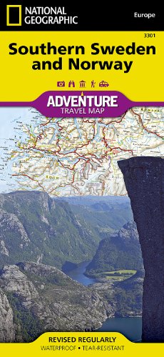 UPC 749717033016, Southern Sweden and Norway (National Geographic Adventure Map)