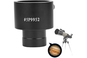 Astronomical Telescope Eyepiece Adapter - 0.965 Inch Mount to 1.25 Inch Mount Adapter - Aluminium Alloy 1.25 Inch TMounted Ad