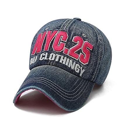 Amazon Com Wlezy Baseball Cap Cap Men Denim Baseball Cap Men