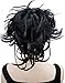 Kalyss 12 Inches Curly Synthetic Clip In Claw Ponytail Hair Extension Hairpiece With Claw Clip or Jaw 4.6 oz