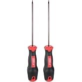 HARFINGTON 2pcs Hex Screwdriver 1.5mm Magnetic Hexagon Key Metric Driver with 3.94" Shaft Length for RC Model Furniture Repair Electronic