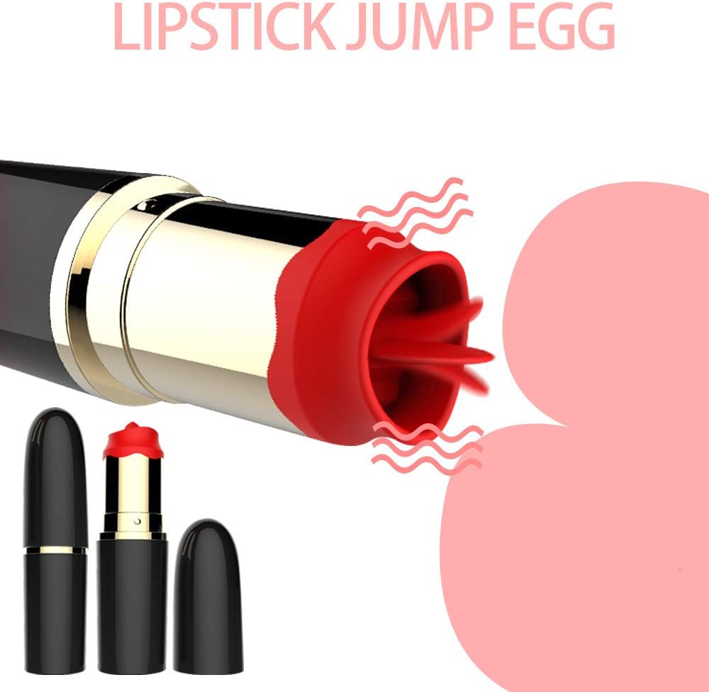 Mini Lipstick Shape Quiet 10 Speeds Mode Sucking Magnetic Charging Waterproof Pleasure Bullet- Vibrating Vǐbrǎtǒr Free Bending Handheld & Sports Recovery Wand