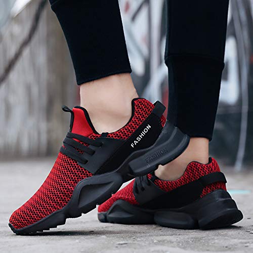 AgrinTol Casual Men¡®s Lace-Up Sport Running Shoes Wear Resistant Light Breathable Sneaker - Thumbnail 3