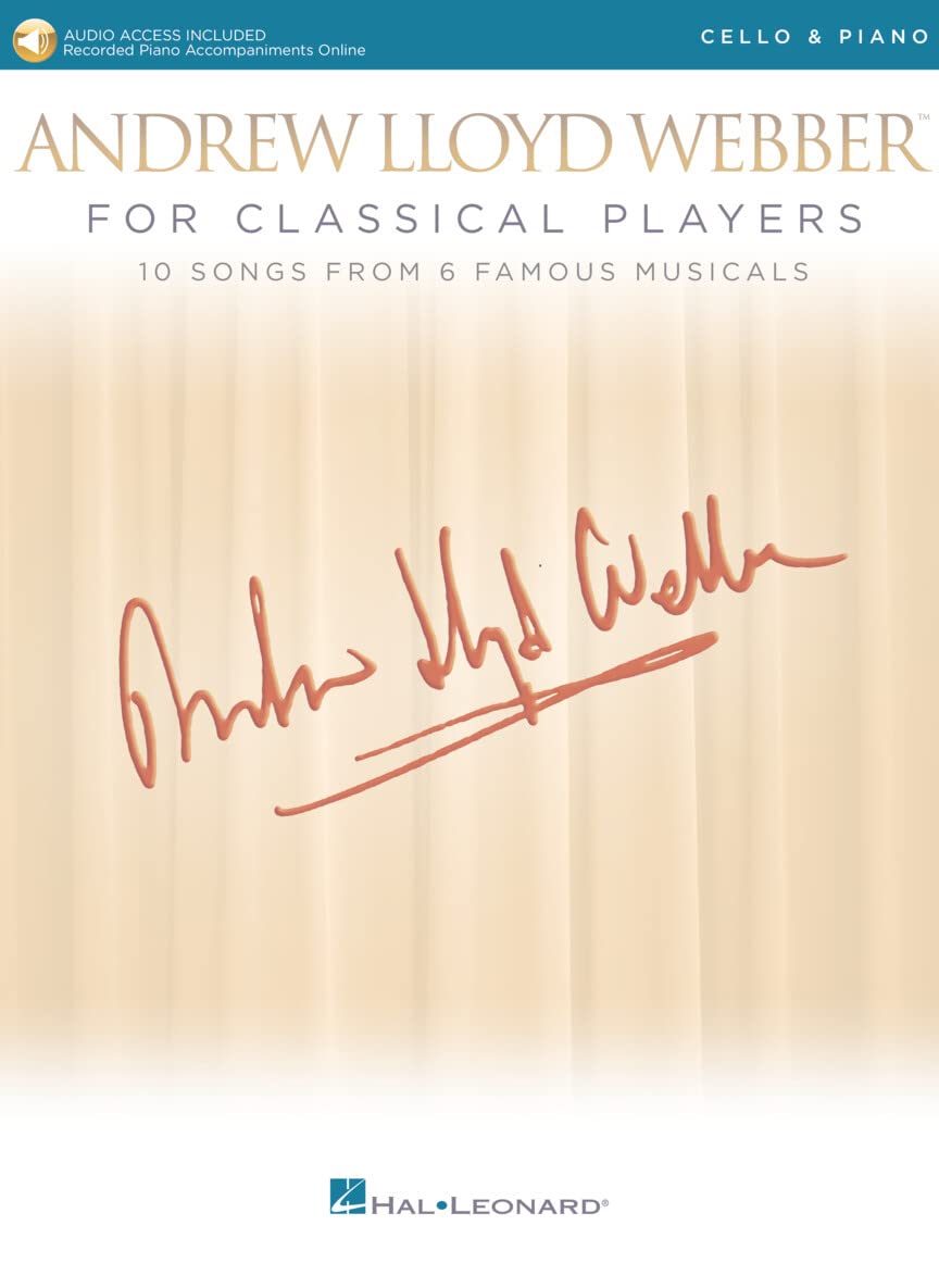 Andrew Lloyd Webber for Classical Players 10 Songs from 6 Musicals