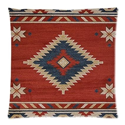 Vintage Southwest Native American Throw Pillow Case Sofa Bed Home