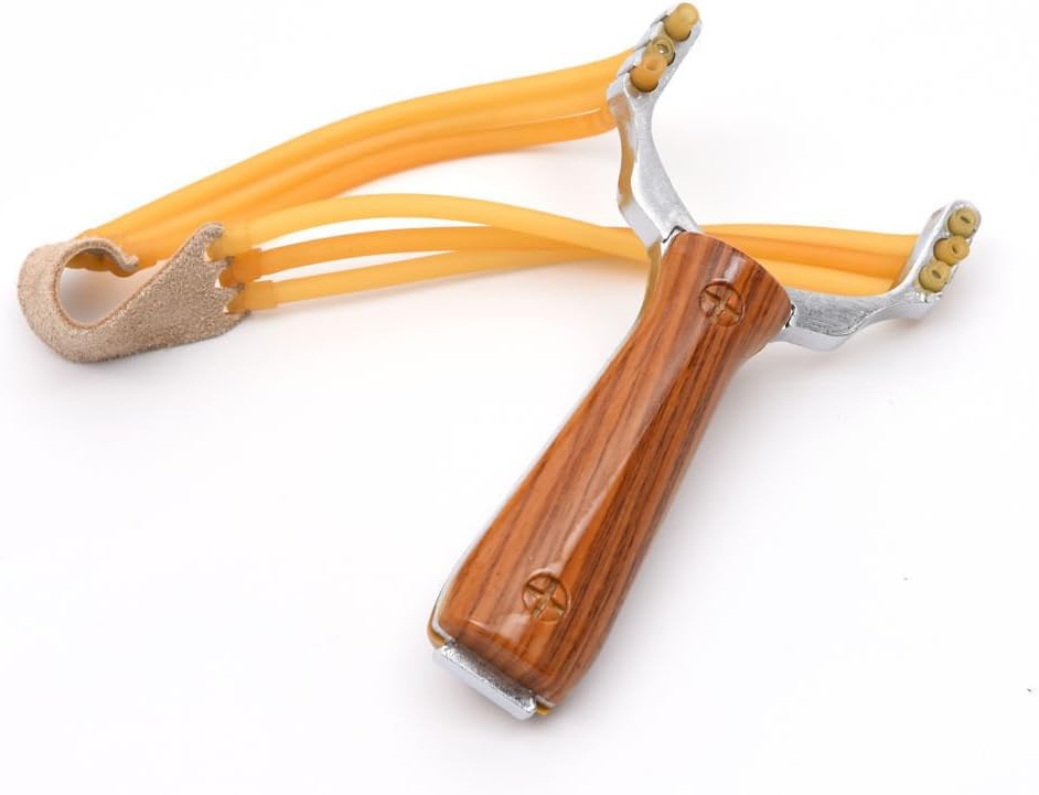 Casteville LTD POWERFUL SLINGSHOT CATAPULT WITH ALLOY HANDLE SLING PRO OUTDOOR GAME/HUNTING #147