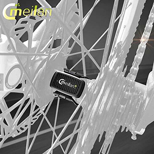 Meilan Bicycle Speed Sensor Bike Cadence Sensor Cycling Bluetooth 4.0 ANT+ Indoor Spinning Cadence Training Sensor C1 - Thumbnail 5