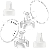 Maymom 17mm Flange and Duckbill Valve Compatible with Spectra S1 Spectra S2 Breastpump Not Original Spectra S2 Accessories No