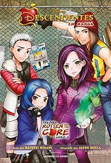 Livro Descendentes em mangá (Trilogia Rotten to the core)