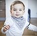 Baby Bandana Drool Bibs for Boys & Girls Unisex By quackbabyquack with FREE Carry Pouch 100% cotton