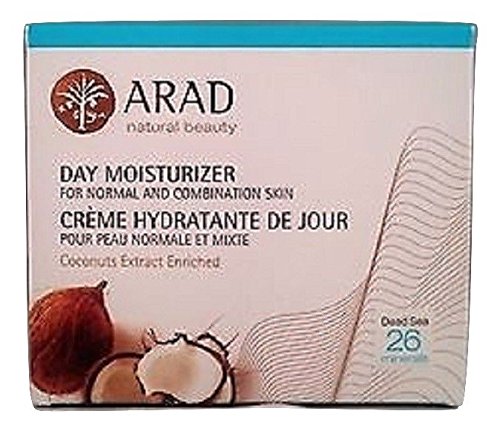 Arad Day Moisturizer with Coconut Extract Enriched, 1.7 fl. oz.