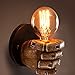 KWOKING Industrial Hand Shaped Wall Sconce Wall Decor UL Listed Vintage Wall Light Fixture for Bedroom Kitchen Restaurant (Left)