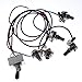 Kmise Wiring Harness Prewired 2v2t 3way Toggle Switch Jack 500k Pots for Gibson Replacement Guitar- 1 set