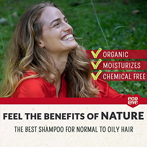 ecoLove Natural Sulfate Free Shampoo for Normal and Oily Hair