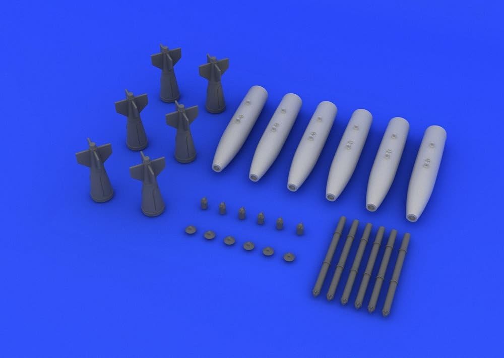 Eduard Brassin 1:48 -Mk.82 Bombs with Airbrake, Various