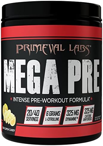 Mega Pre Black (Sour Lemon Candy)