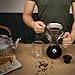 ParkBrew Pour Over Coffee Maker - set includes glass pourover carafe (up to 27 fl. oz.), heat retaining lid, and reusable coffee filter or dripper