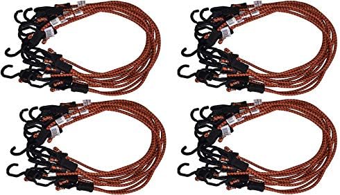 Kotap Adjustable 36-Inch Bungee Cords, 10-Piece, Item: MABC-36 ((.4Sets of 10-Piece))